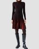 Akris punto Women's Pleated Wool Dress - 2