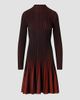 Akris punto Women's Pleated Wool Dress - 7