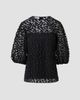 Akris punto Women's Polka Dot Cotton-Blend Top - 1