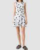 Akris punto Women's Polka Dot Fit & Flare Mini Dress - 2