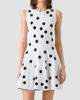 Akris punto Women's Polka Dot Fit & Flare Mini Dress - 4