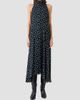 Akris punto Women's Polka Dot Georgette Midi Dress - 4