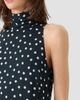 Akris punto Women's Polka Dot Georgette Midi Dress - 5
