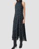 Akris punto Women's Polka Dot Georgette Midi Dress - 6