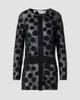 Akris punto Women's Polka Dot Intarsia-Knit Tulle Cardigan - 1