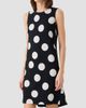 Akris punto Women's Polka Dot Shift Dress - 6