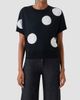 Akris punto Women's Polka Dot Virgin Wool Intarsia Knit Sweater - 4