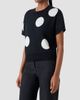Akris punto Women's Polka Dot Virgin Wool Intarsia Knit Sweater - 6