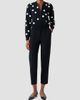 Akris punto Women's Polka Dot Wool Zip Cardigan - 2