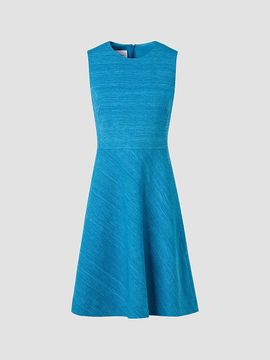 Akris punto Women's Raw Silk-Cotton A-Line Mini Dress