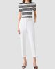 Akris punto Women's Rib-Knit Wool T-Shirt - 2