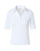 Akris punto Women's Ribbed Stretch-Jersey Polo Shirt - 7