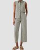Akris punto Women's Seersucker Striped Cotton Blouse - 2