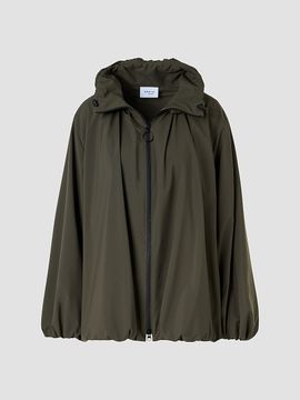 Akris punto Women's Short Parachute Taffeta Parka