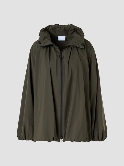 Akris punto Women's Short Parachute Taffeta Parka