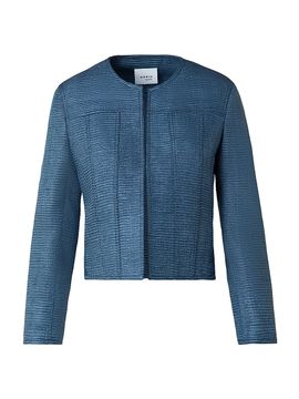 Akris punto Women's Silk Ottoman-Stitch Jacket