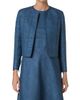 Akris punto Women's Silk Ottoman-Stitch Jacket - 3