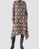 Akris punto Women's Small Dice-Print Wool Shirtdress - 2