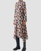Akris punto Women's Small Dice-Print Wool Shirtdress - 6