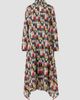 Akris punto Women's Small Dice-Print Wool Shirtdress - 7