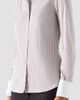 Akris punto Women's Stripe Stretch Cotton Poplin Shirt - 5
