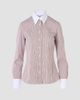 Akris punto Women's Stripe Stretch Cotton Poplin Shirt - 7