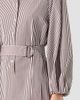 Akris punto Women's Striped Cotton Belted Shirtdress - 5
