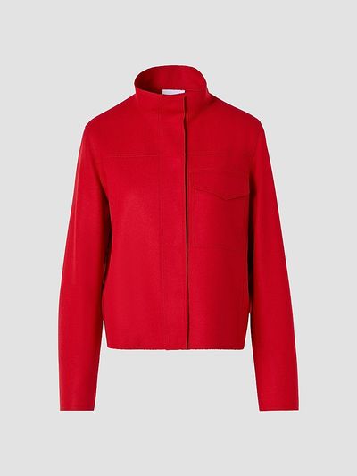 Akris punto Women's Taglio Vivo Felted Wool Blend Jacket