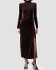 Akris punto Women's Techno Stretch Velvet Midi Dress - 2