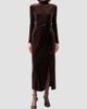 Akris punto Women's Techno Stretch Velvet Midi Dress - 4