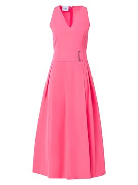 Akris punto Women's Techno Taffeta V-Neck Cocktail Dress