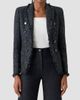 Akris punto Women's Tweed Double-Breasted Blazer - 4
