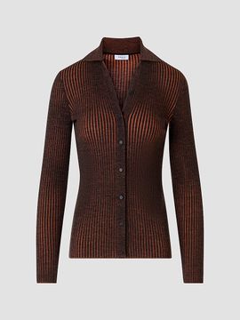 Akris punto Women's Two-Tone Wool Sweater