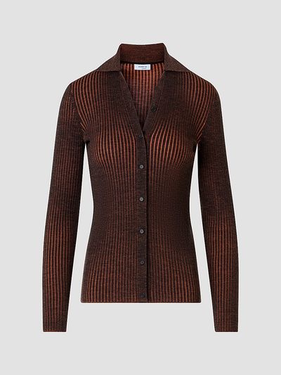 Akris punto Women's Two-Tone Wool Sweater