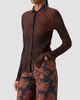 Akris punto Women's Two-Tone Wool Sweater - 6