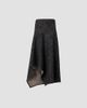 Akris punto Women's Washed Denim Asymmetric Midi Skirt - 1