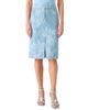 Akris punto Women's Washed Jacquard Denim Pencil Skirt - 2