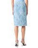Akris punto Women's Washed Jacquard Denim Pencil Skirt - 4