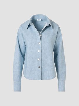 Akris punto Women's Winter Denim Shirt