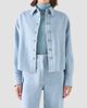 Akris punto Women's Winter Denim Shirt - 4