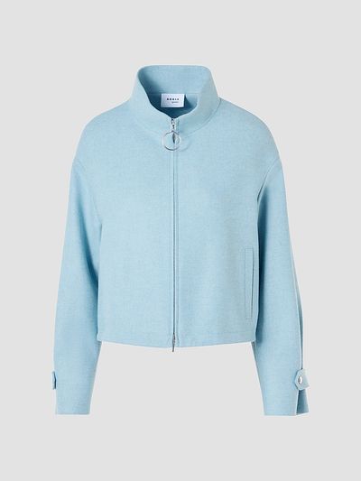 Akris punto Women's Wool-Blend Blouson Jacket