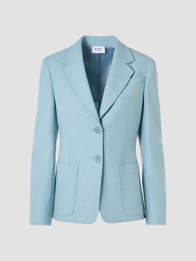 Akris punto Women's Wool Flannel Blazer