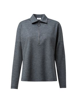 Akris punto Women's Wool Half-Zip Pullover