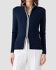 Akris punto Women's Wool Zip-Front Cardigan - 4