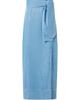 Akris punto Women's Wrap-Style Denim Midi-Skirt - 5