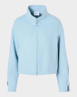 Akris punto Wool-Blend Blouson Jacket