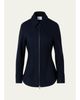 Akris punto Wool-Cashmere Zip-Front Blouse - 1
