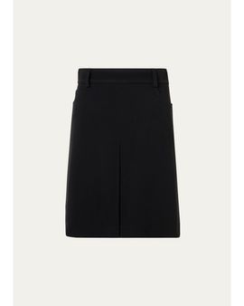 Akris punto Wool Mini Skirt