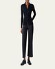Akris punto Wool Rib-Knit Buttoned Sweater - 2