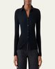 Akris punto Wool Rib-Knit Buttoned Sweater - 4